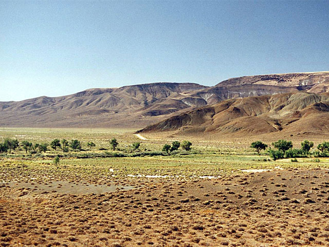 Back of ranch toward BLM land.