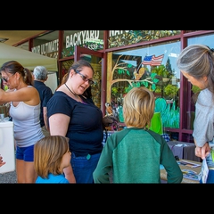 Young and old alike learned a lot about animals at the Spring Fling.