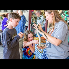 No fear here. After this, these kids might just shoot for veterinary school.