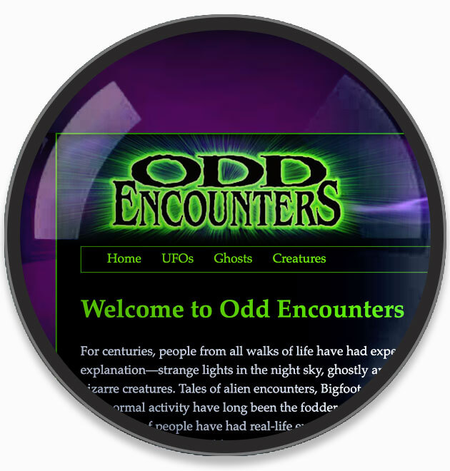 Odd Encounters Website