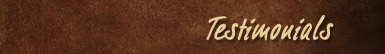 Tetstimonials